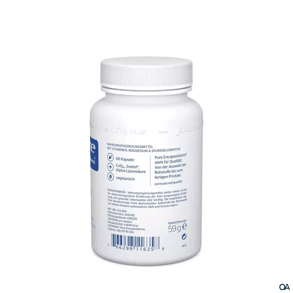 pure encapsulations® Gluco aktiv Kapseln