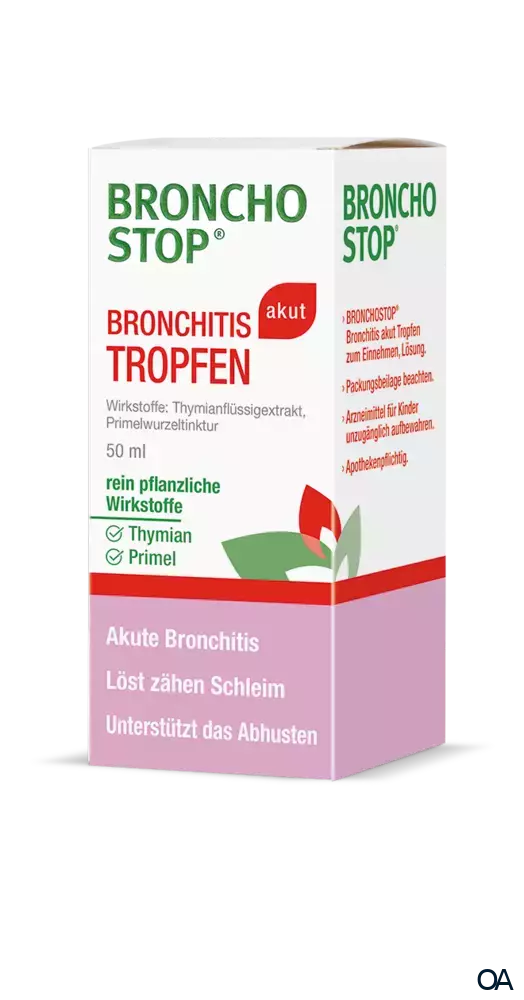 Bronchostop Bronchitis akut Tropfen