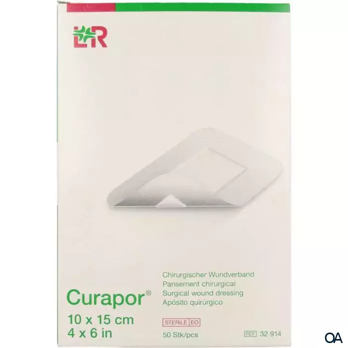 Curapor® Chirurgischer Wundverband steril, 10 x 15 cm