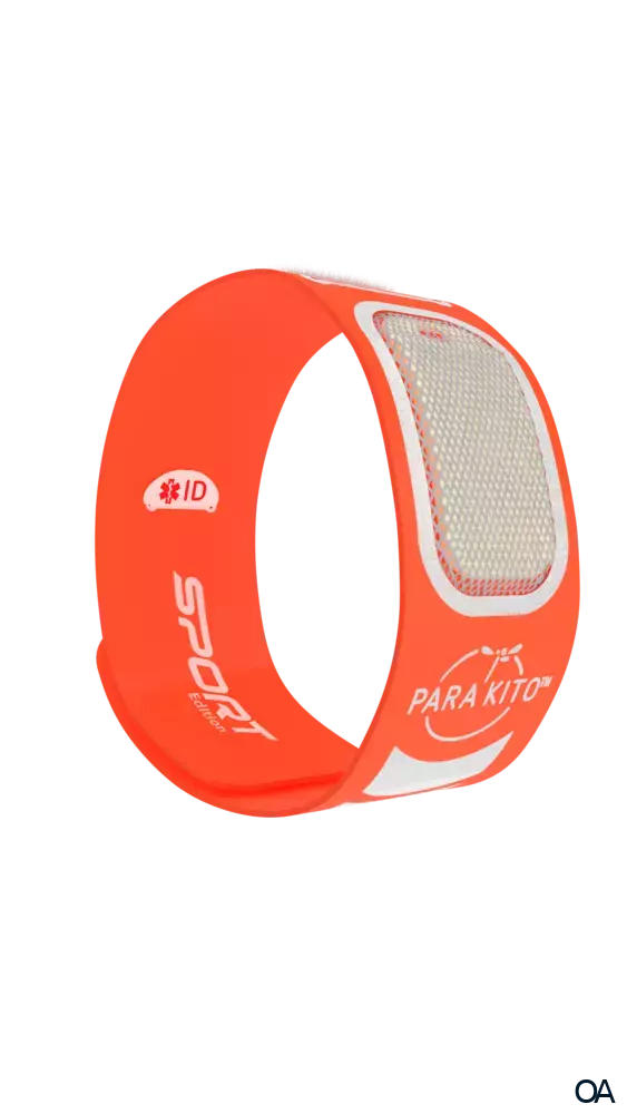 parakito Mückenschutz Armband für Erwachsene - Sport Edition