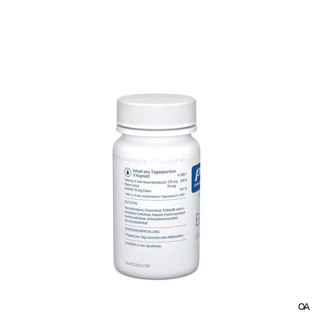 pure encapsulations® Eisen-C Kapseln