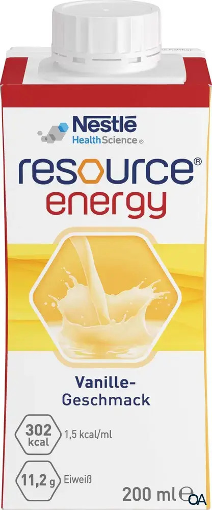 Resource® Energy Hochkalorische Trinknahrung - Vanille 200 ml