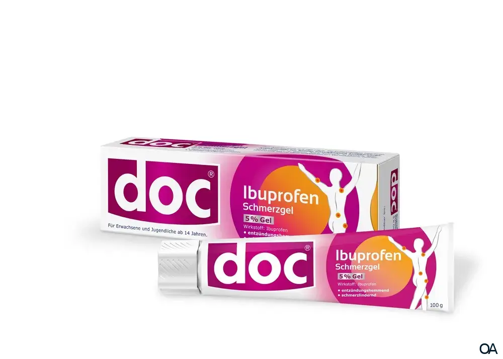 doc® Ibuprofen Schmerzgel 5% doc® Ibuprofen Schmerzgel 5%