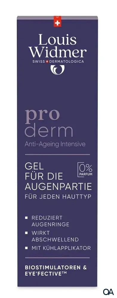 Louis Widmer proderm Gel für die Augenpartie - ohne Parfum