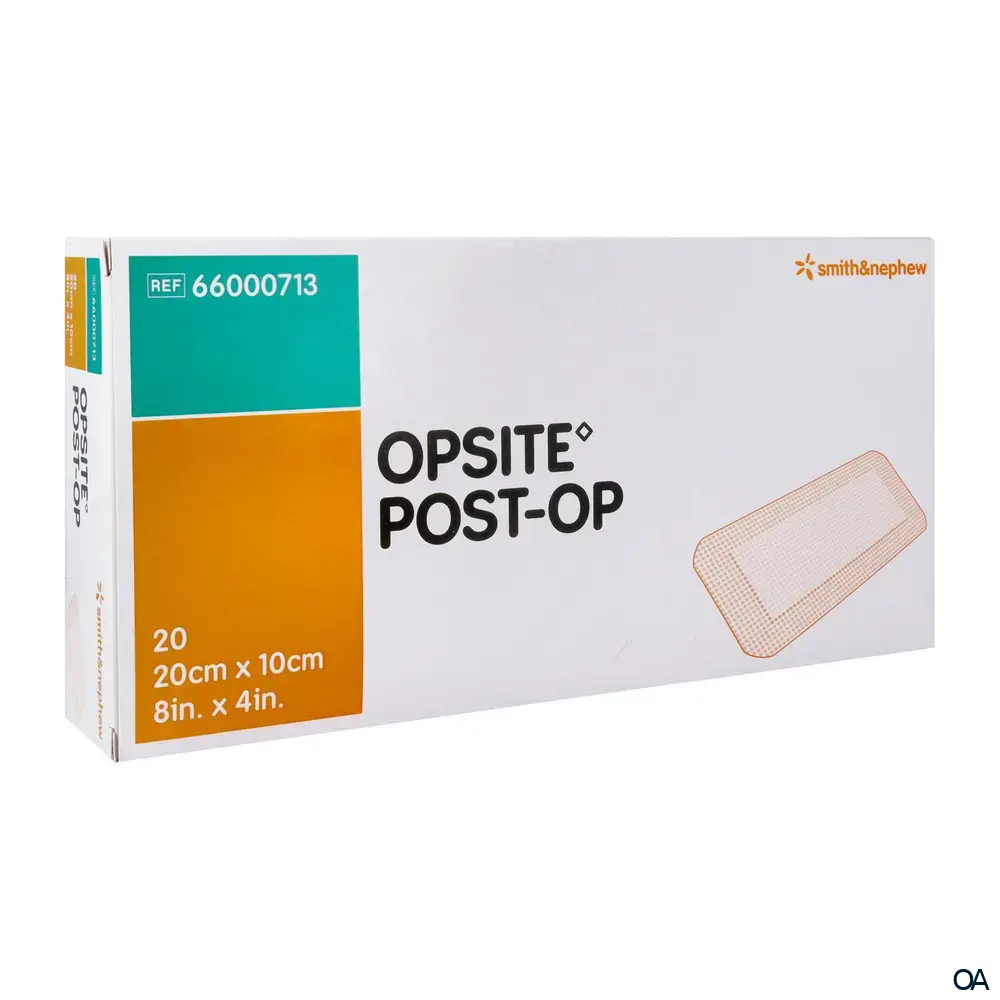 OPSITE POST-OP Folienverband mit Wundkissen steril, 20 x 10 cm