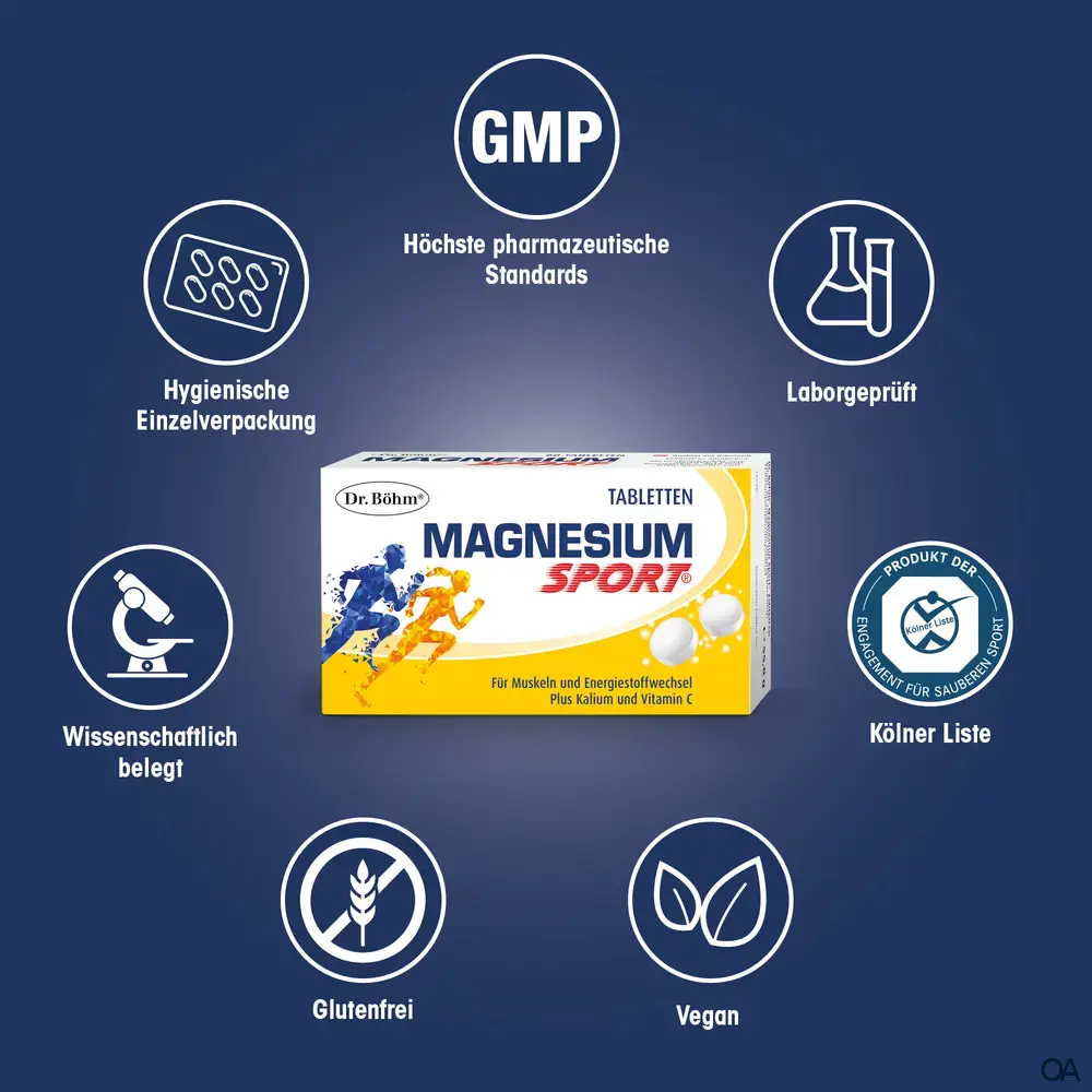 Dr. Böhm® Magnesium Sport® Tabletten