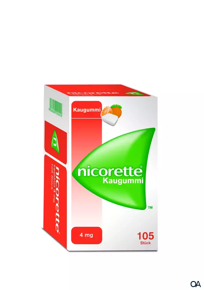 Nicorette® Freshfruit 4 mg - Kaugummi zur Raucherentwöhnung Nicorette® Freshfruit 4 mg - Kaugummi zur Raucherentwöhnung