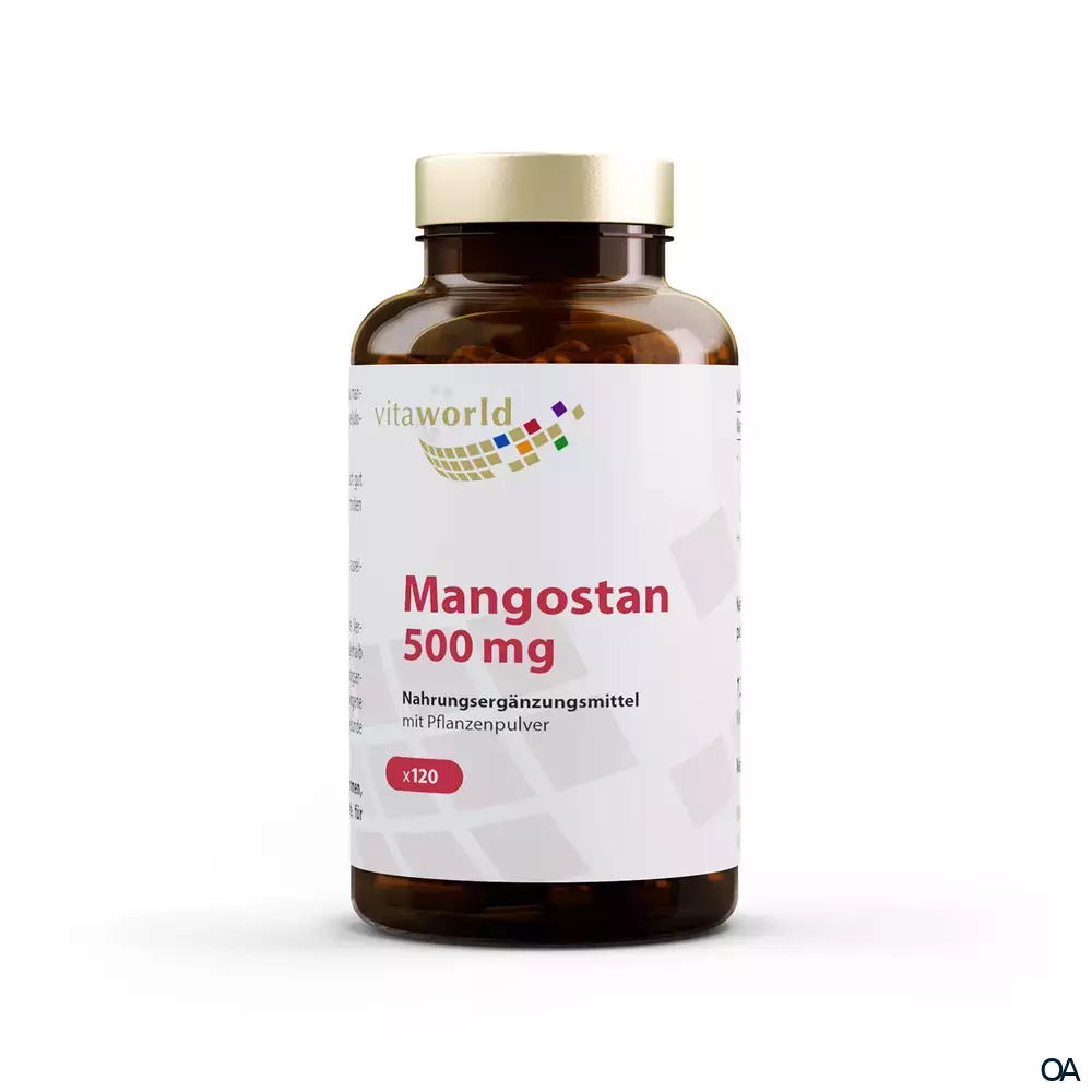 Vitaworld Mangostan 500 mg Kapseln