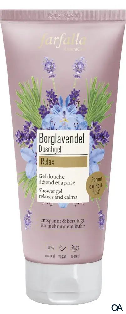 Farfalla Berglavendel Relax, Duschgel