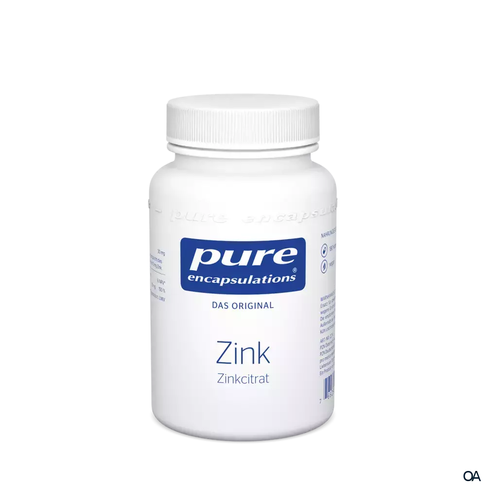 pure encapsulations® Zink Zinkcitrat Kapseln