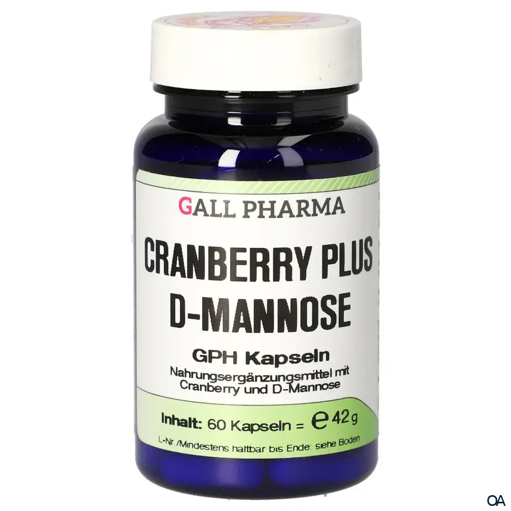 Gall Pharma Cranberry Plus D-Mannose Kapseln