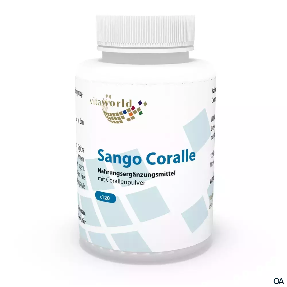 Vitaworld Sango-Coralle Calcium 500 mg Kapseln