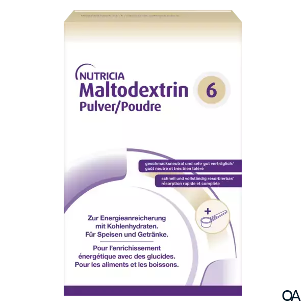 Nutricia Maltodextrin 6 Pulver 750 g Nutricia Maltodextrin 6 Pulver 750 g