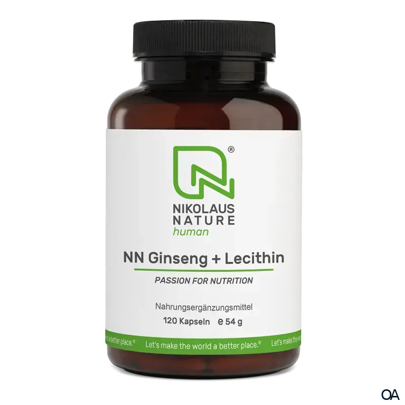 Nikolaus Nature human NN Ginseng + Lecithin Kapseln