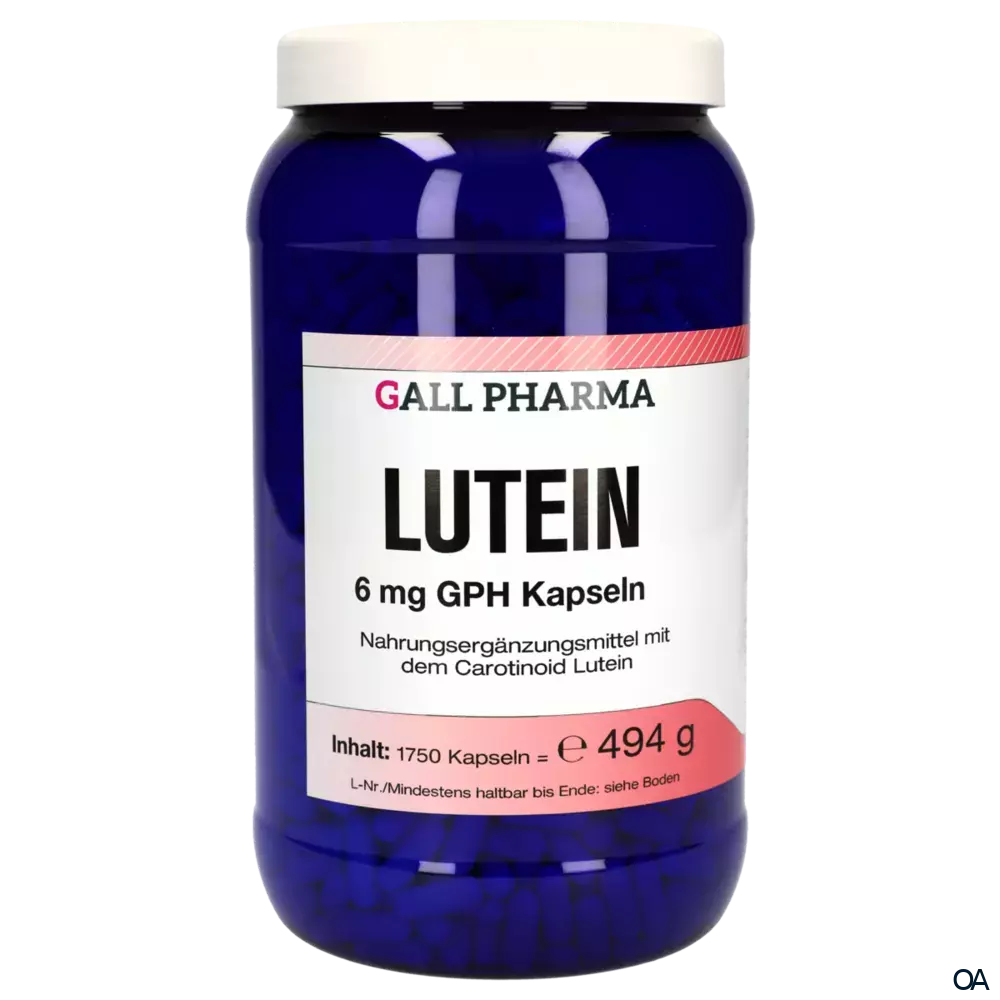 Gall Pharma Lutein 6 mg Kapseln