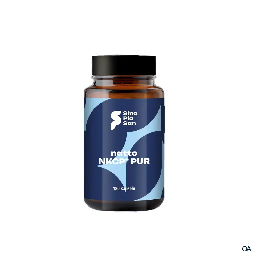 SinoPlaSan Natto NKCP PUR 125 mg Kapseln