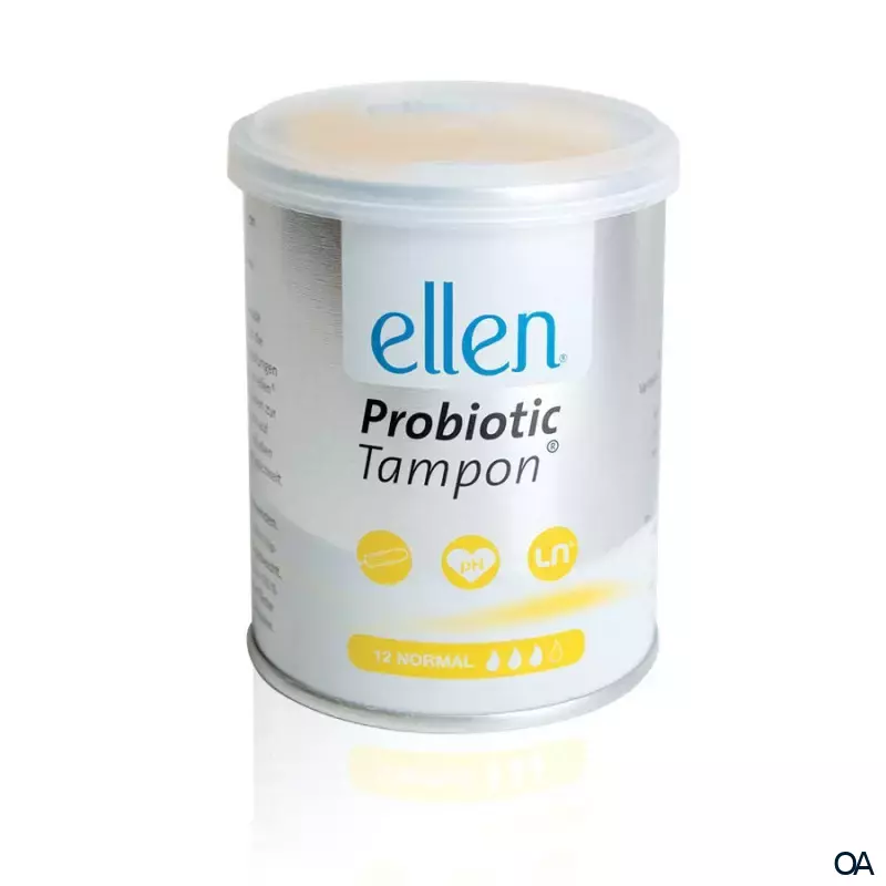 Ellen Probiotic Tampons normal 12 Stück