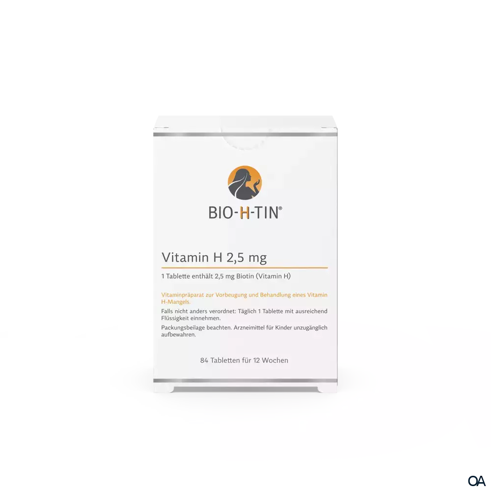 BIO-H-TIN® Vitamin H 2,5 mg Tabletten 