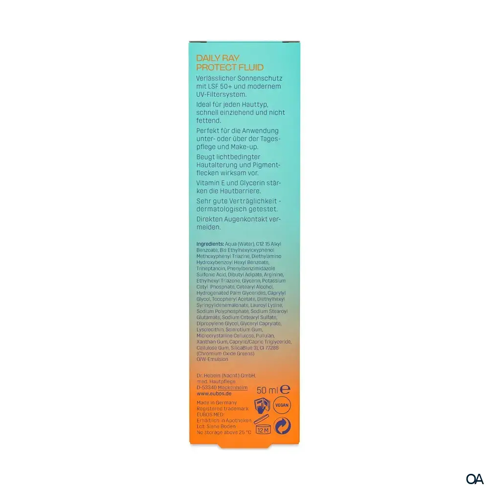 Eubos Daily Ray Protect Fluid LSF 50 +