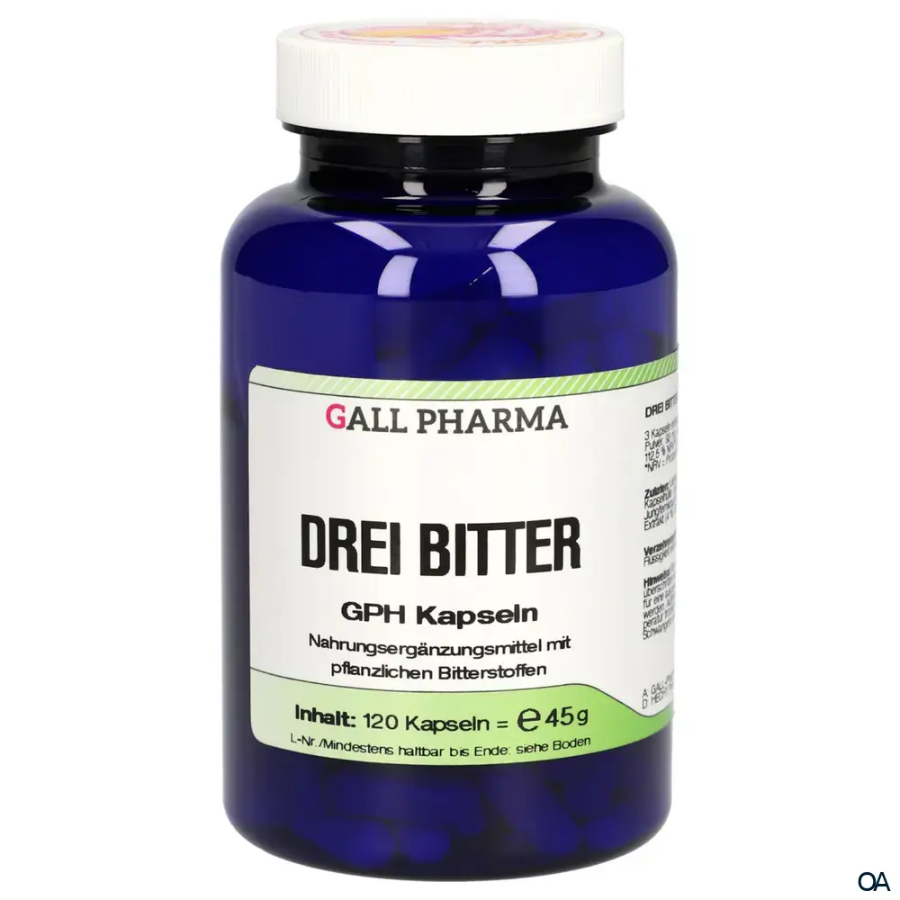 Gall Pharma Drei Bitter® Kapseln