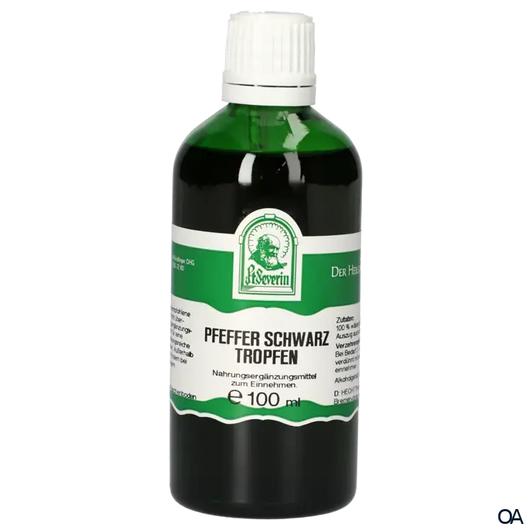 Pater Severin Pfeffer Schwarz Tropfen