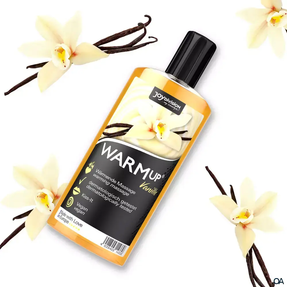 JOYDivision WARMup Vanille, wärmendes Massageliquid