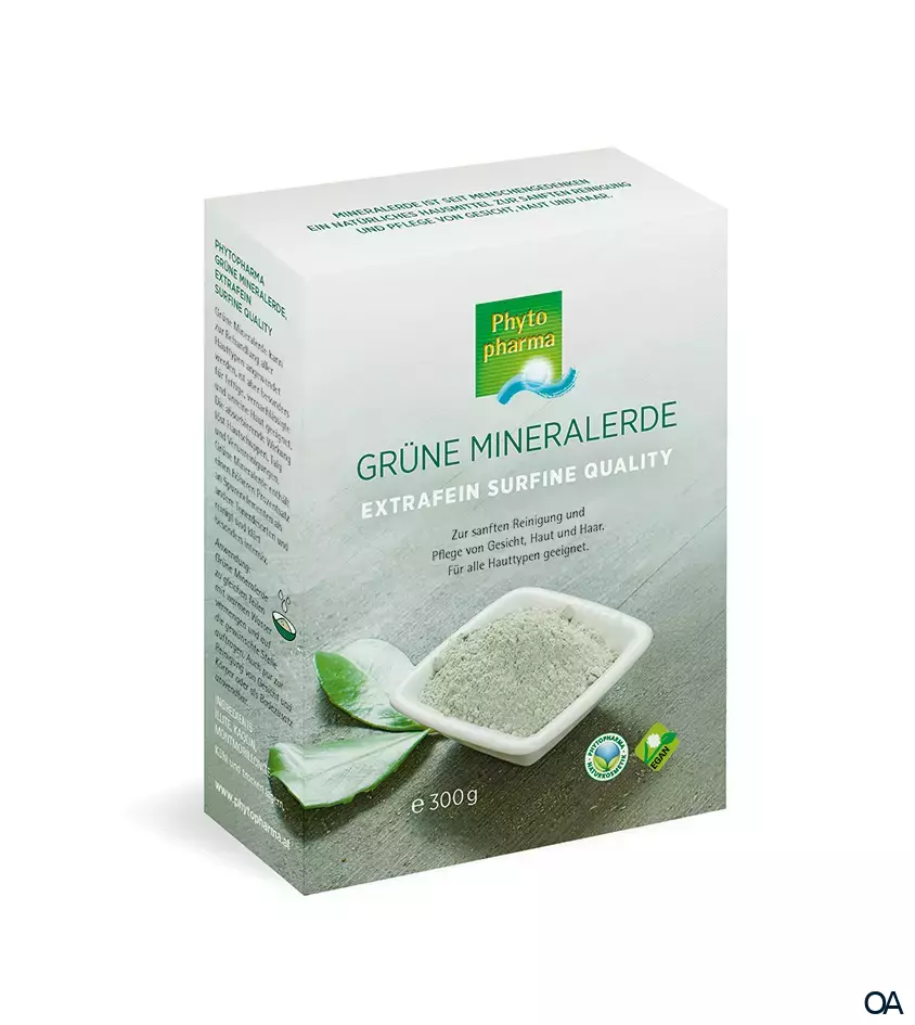 Phytopharma Grüne Mineralerde extrafein Pulver
