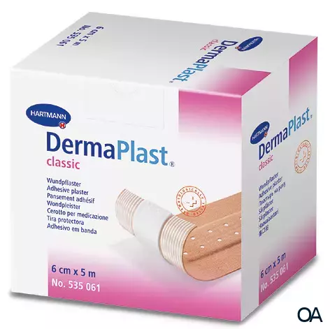 DermaPlast® CLASSIC Wundpflaster 6 cm x 5 m