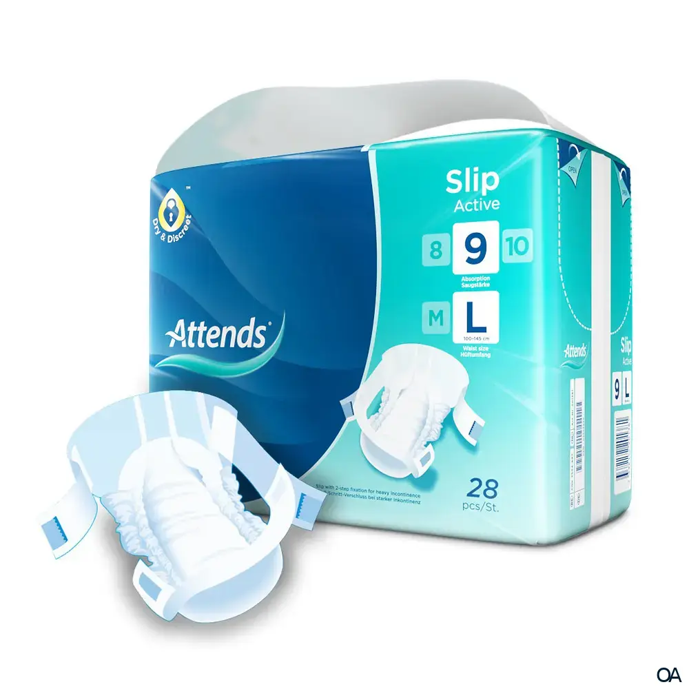 Attends Slip Active 9 L - Inkontinenz Slip
