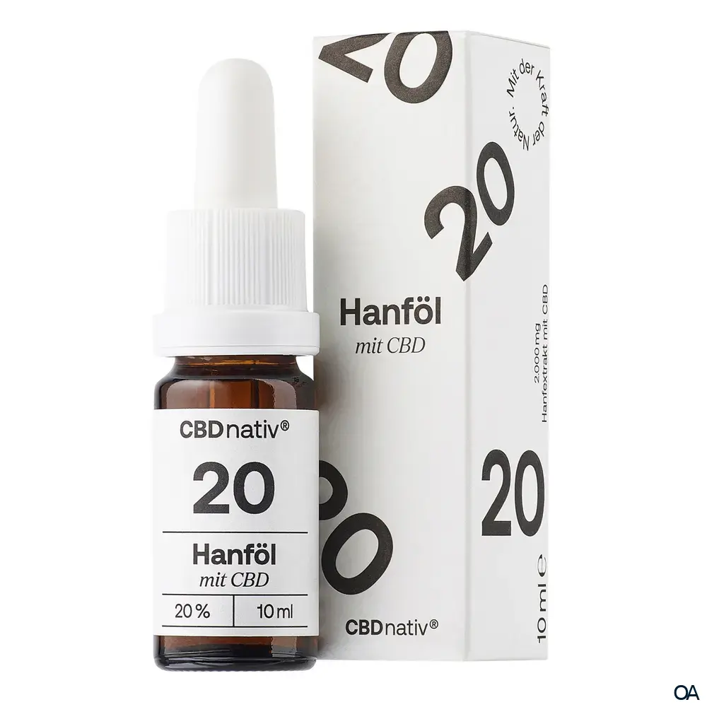 CBDnativ CBD Öl 20 % Bio Tropfen