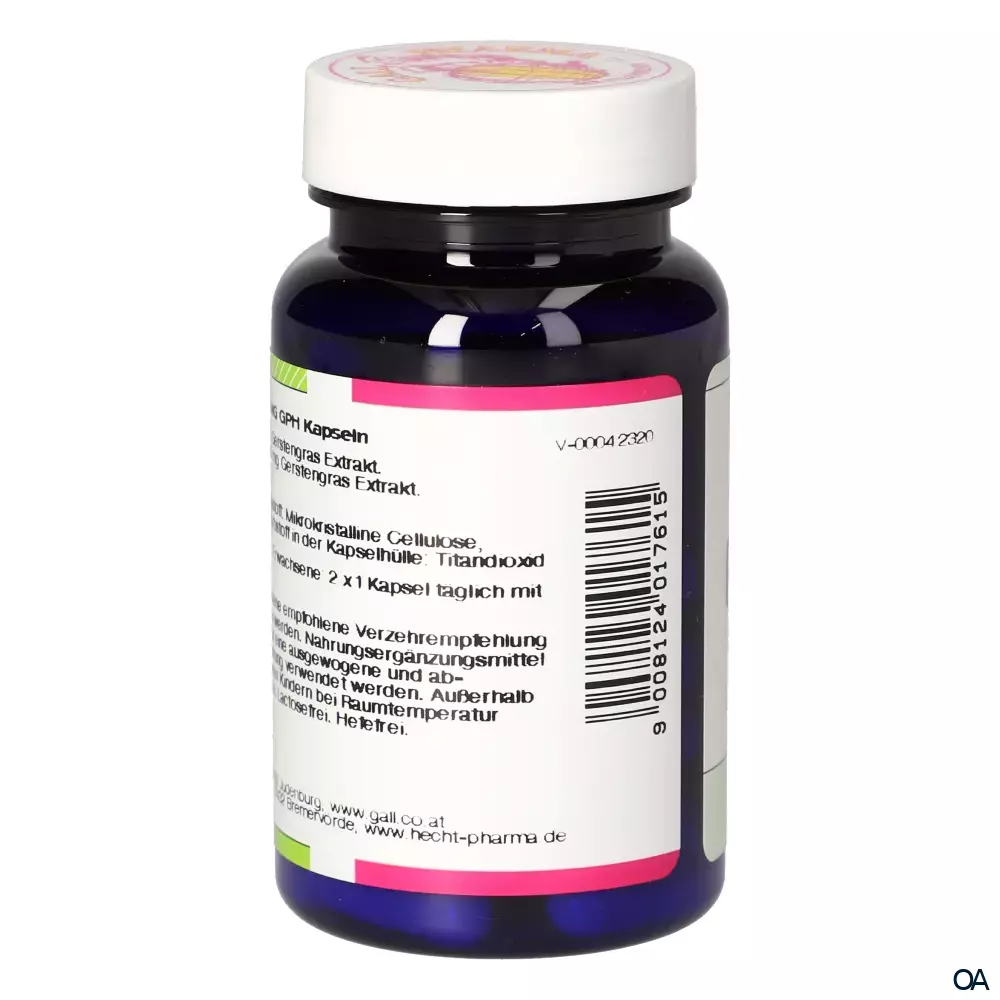 Gall Pharma Gerstengras 250 mg Kapseln