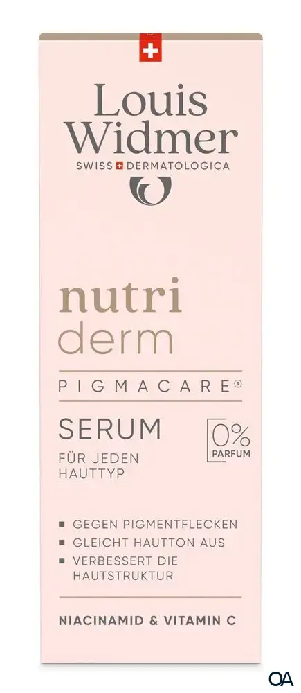 Louis Widmer nutriderm Pigmacare® Serum - ohne Parfum