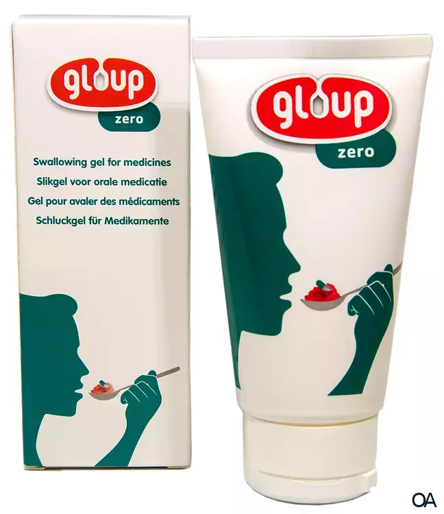 GLOUP Zero Schluckgel für Medikamente