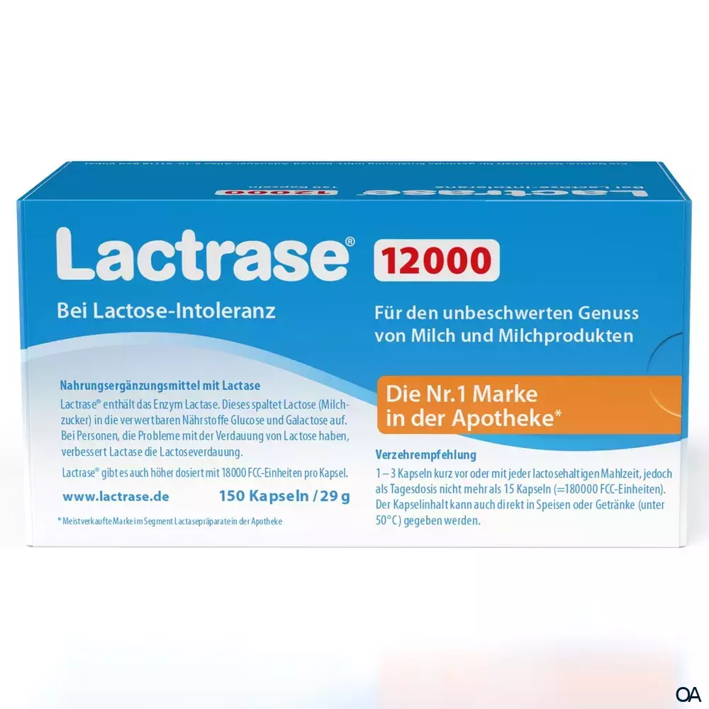 Lactrase® 12000 FCC Kapseln
