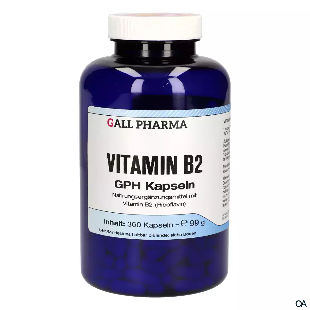 Gall Pharma Vitamin B2 Kapseln