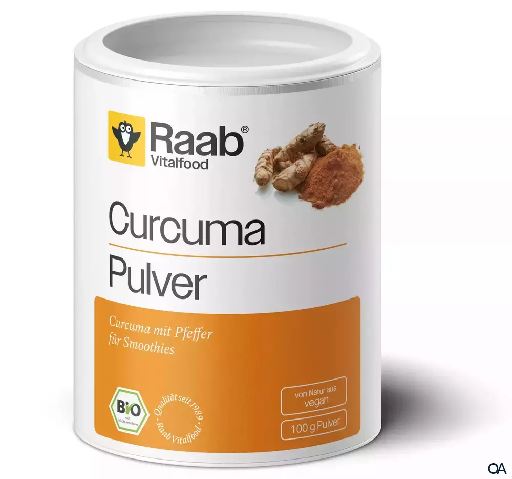 Raab® Vitalfood Bio Curcuma Pulver