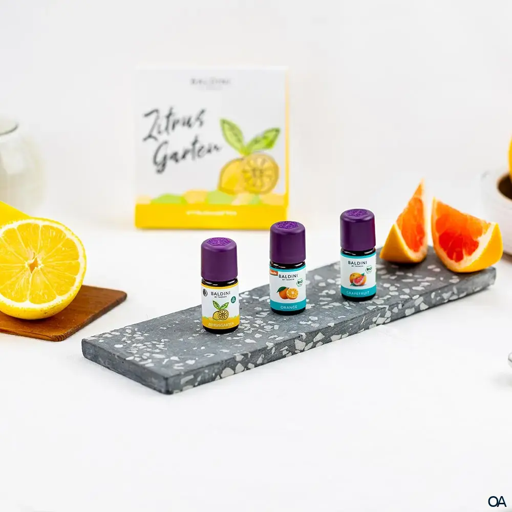 Taoasis Baldini – 3er-Duftset Zitrusgarten®