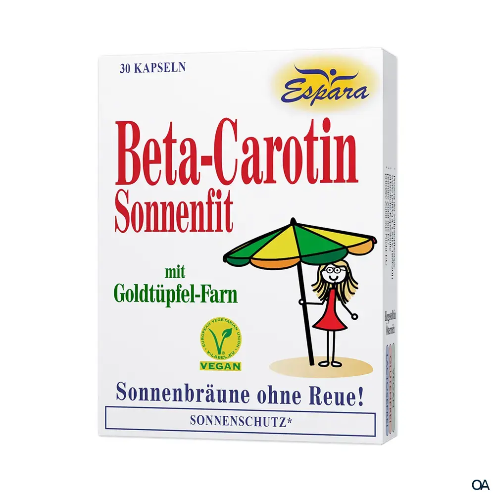 Espara Beta-Carotin-Sonnenfit Kapseln