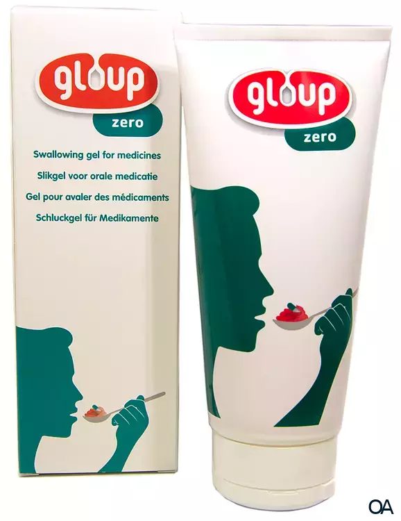 GLOUP Zero Schluckgel für Medikamente