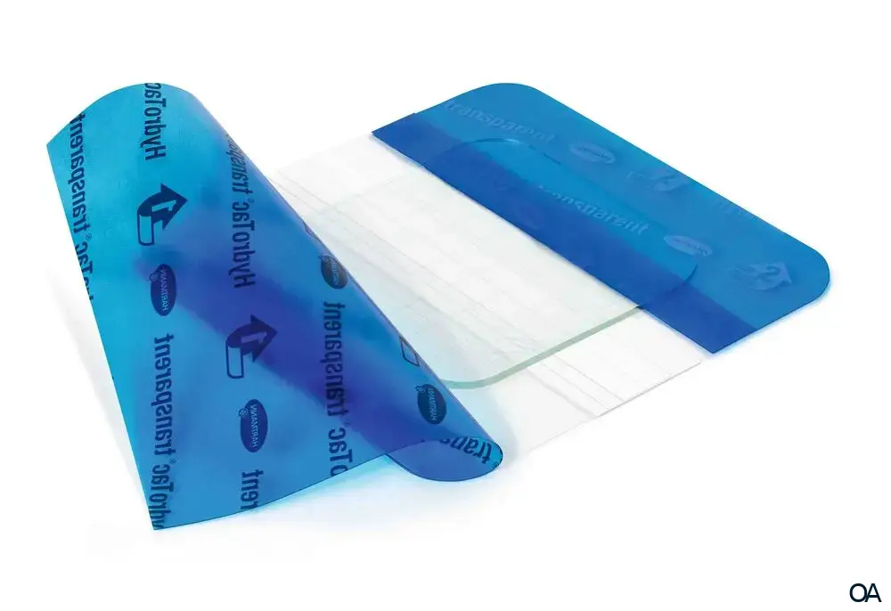 HydroTac® transparent comfort Hydrogelverband steril, 12,5 x 12,5 cm