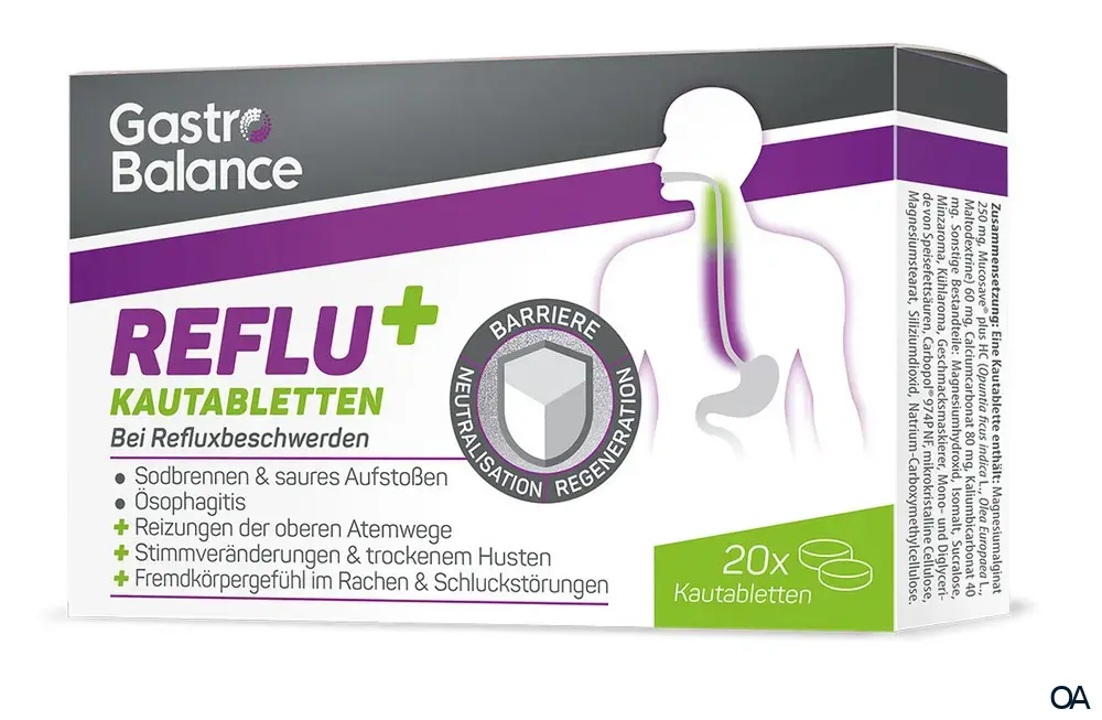GastroBalance REFLU+ Kautabletten