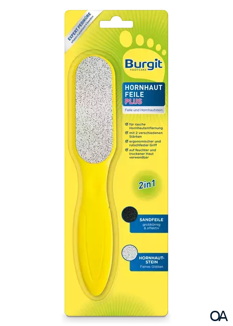 Burgit Footcare Hornhaut Feile Plus Burgit Footcare Hornhaut Feile Plus