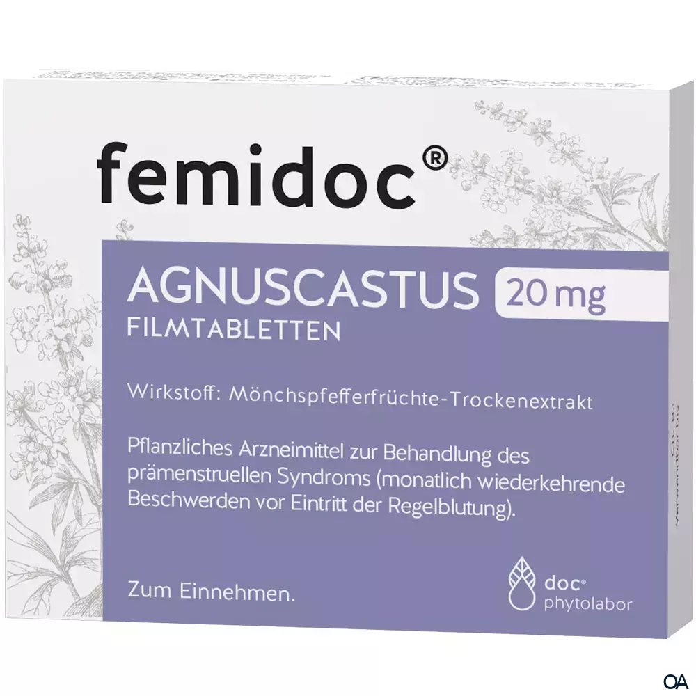Femidoc® Agnuscastus 20 mg Filmtabletten