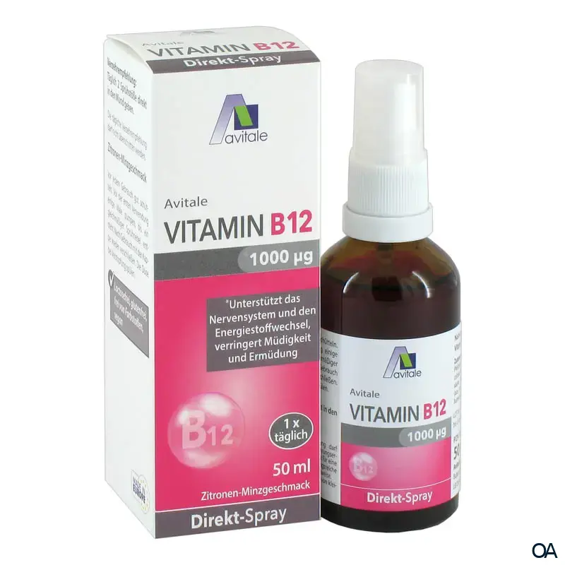 Avitale Vitamin B12 1000 mcg Direkt-Spray