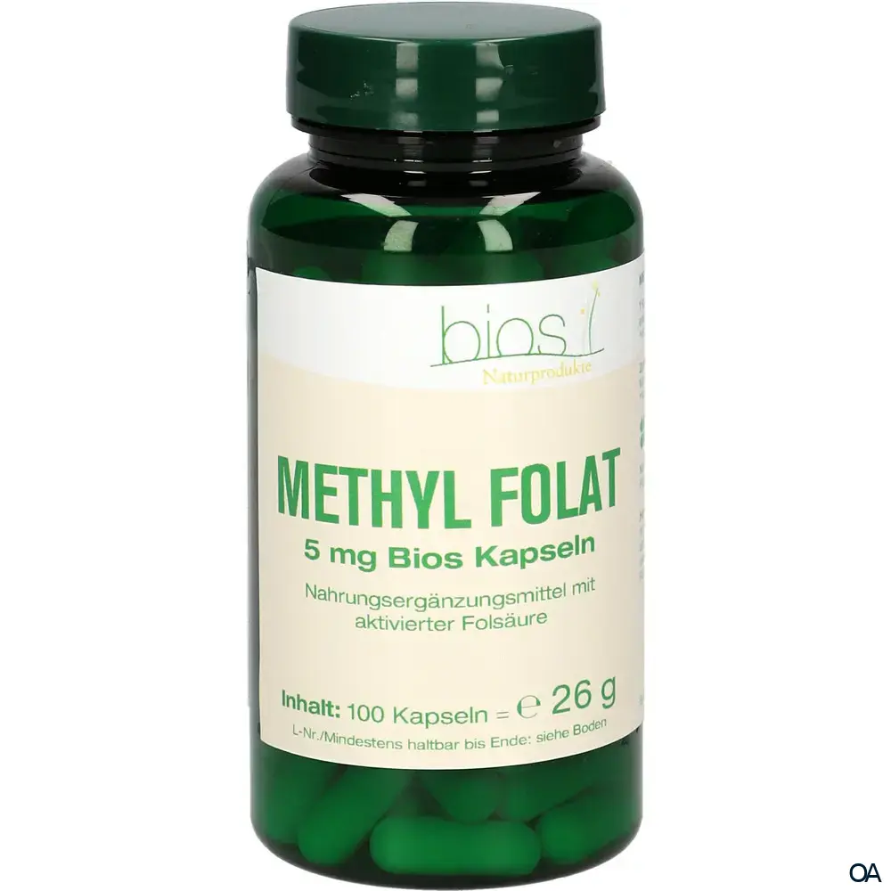 Bios Methyl Folat 5 mg Kapseln