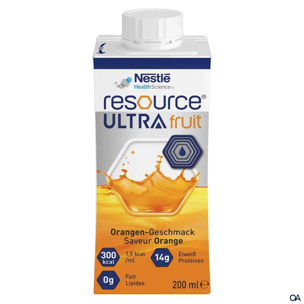 Resource® ULTRA fruit Orange Trinknahrung 200 ml