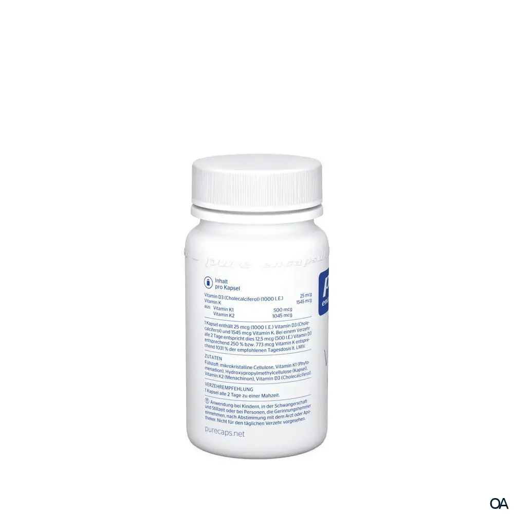 pure encapsulations® Vitamin K & D Kapseln