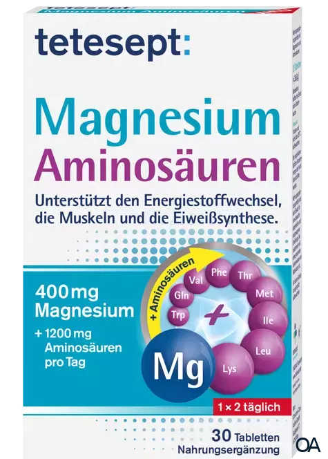 tetesept Magnesium Aminosäuren Tabletten