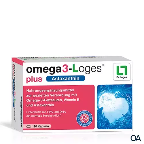 omega3-Loges® plus Astaxanthin Kapseln