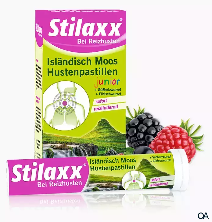 Stilaxx® Hustenpastillen junior Stilaxx® Hustenpastillen junior